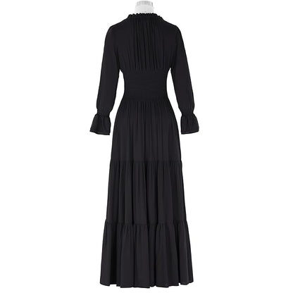 YOELLE - Medieval Vintage Langarmkleid