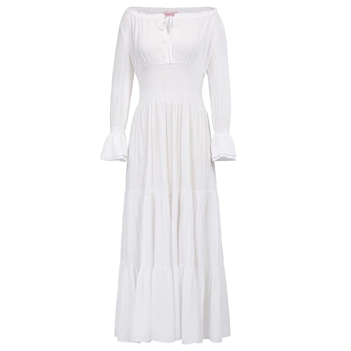 YOELLE - Medieval Vintage Langarmkleid