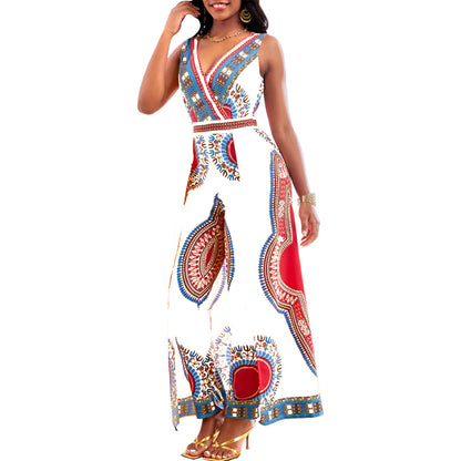 BRIA - Jumpsuit mit afrikanischem Druck im Dashiki-Stil