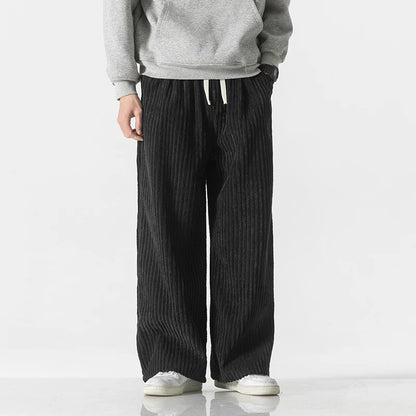 YOHAN - Modische oversized Cordhosen