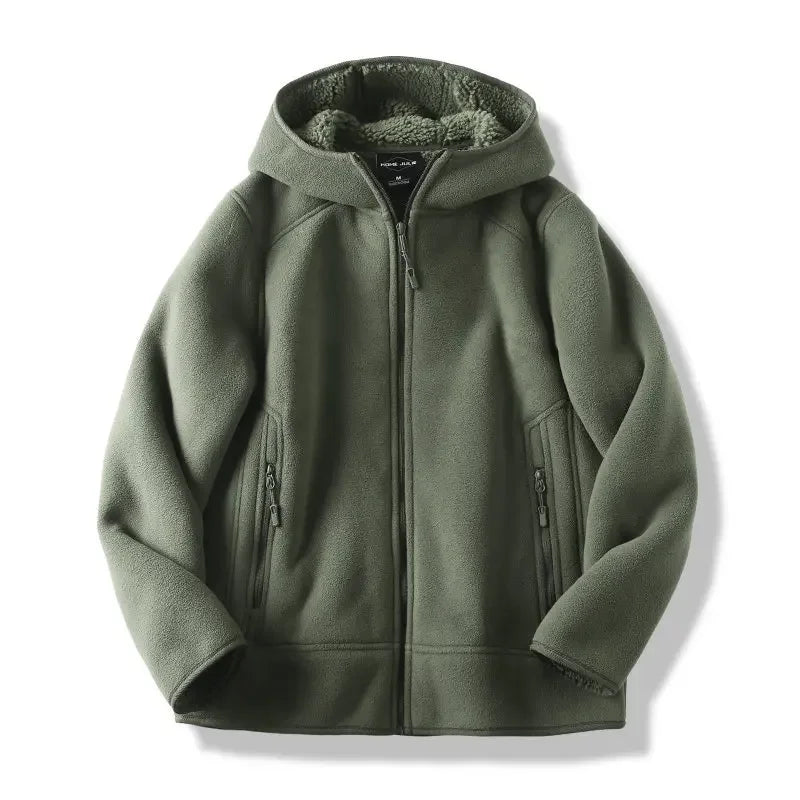 JERWIN - Kapuzen Outdoor Baumwolljacke