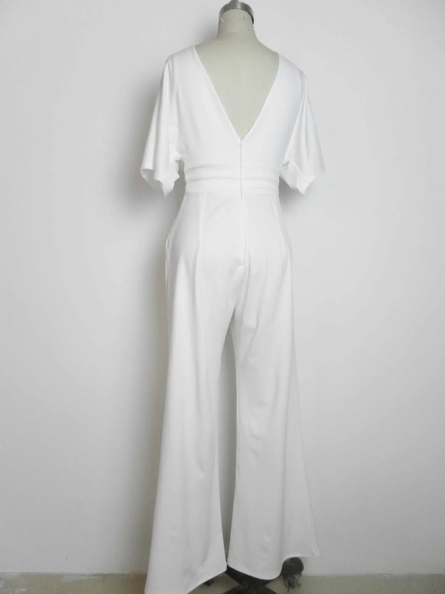 KAREN- Eleganter V-Ausschnitt Jumpsuit