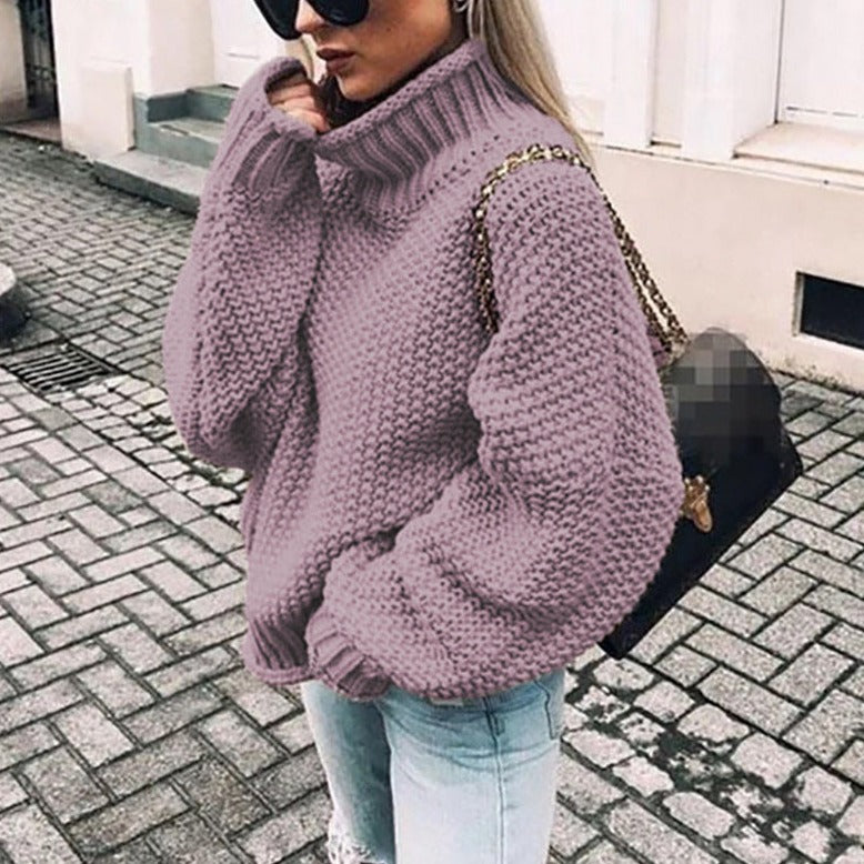 Elodie - Pullover mit halbhohem Kragen