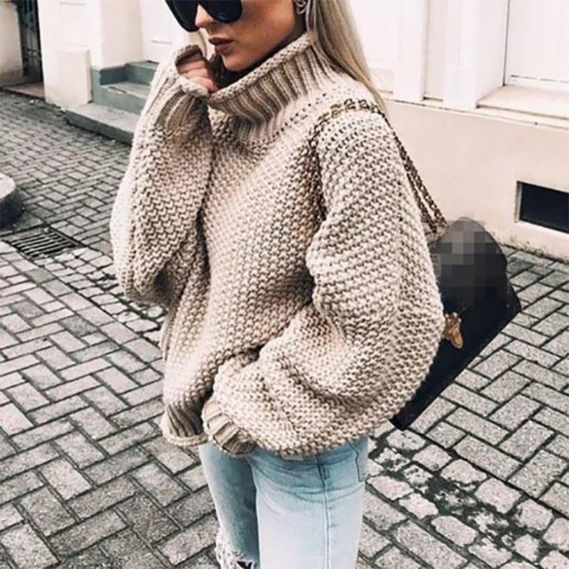 Elodie - Pullover mit halbhohem Kragen