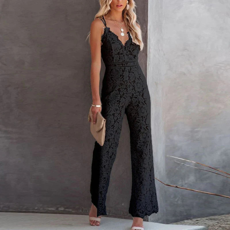 Evelina - Muster Jumpsuit