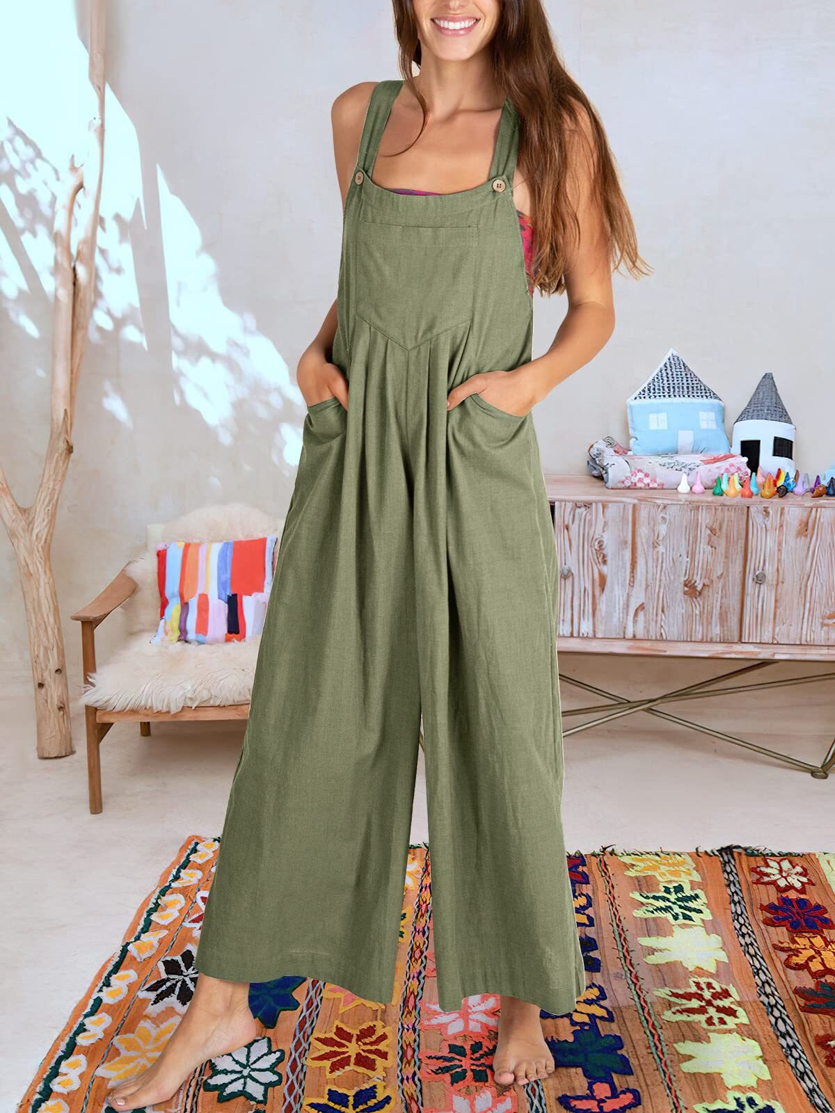 BEATRIZ - Ärmelloser Jumpsuit für Frauen