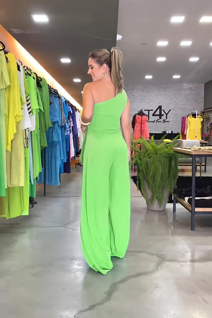 Johanna - Modischer Ein-Schulter-Jumpsuit