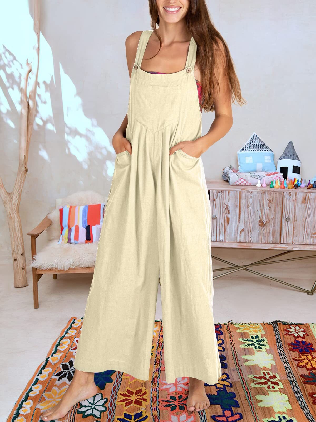 BEATRIZ - Ärmelloser Jumpsuit für Frauen