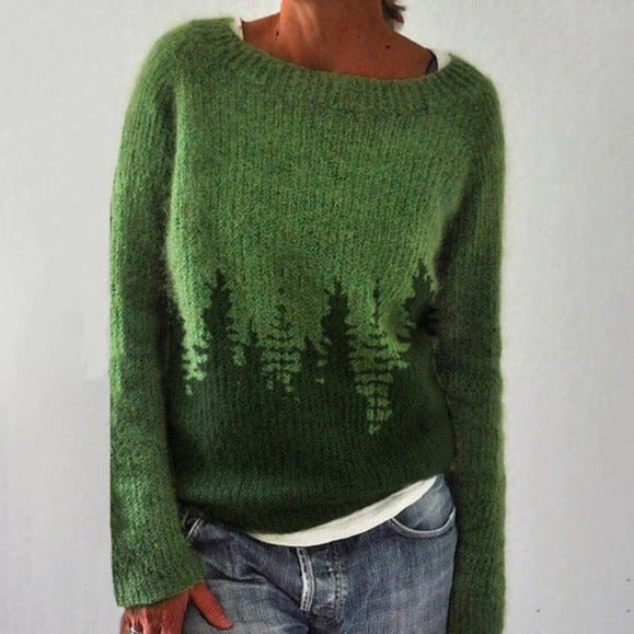 Lila - Gestrickte Pullover