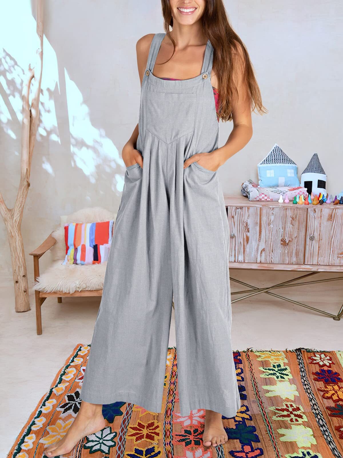 BEATRIZ - Ärmelloser Jumpsuit für Frauen